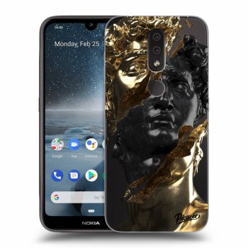 Ovitek za Nokia 4.2 - Gold - Black