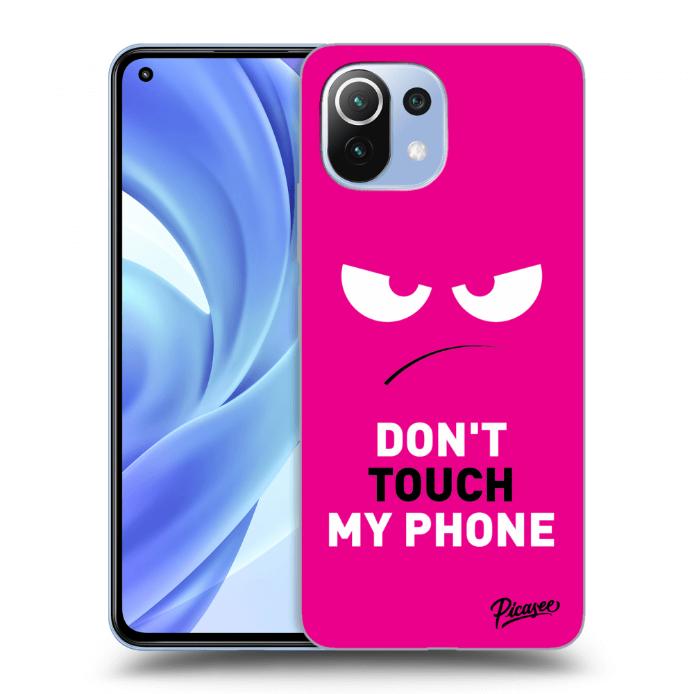 Picasee ULTIMATE CASE za Xiaomi Mi 11 Lite - Angry Eyes - Pink