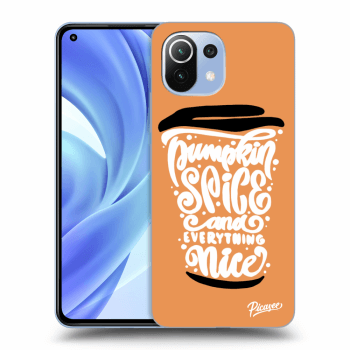 Ovitek za Xiaomi Mi 11 Lite - Pumpkin coffee