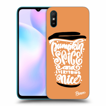 Ovitek za Xiaomi Redmi 9AT - Pumpkin coffee