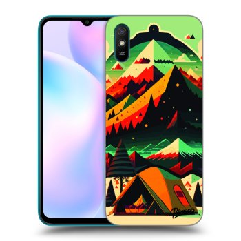 Picasee silikonski črni ovitek za Xiaomi Redmi 9AT - Montreal