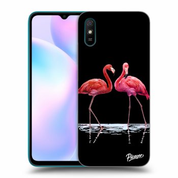 Ovitek za Xiaomi Redmi 9AT - Flamingos couple