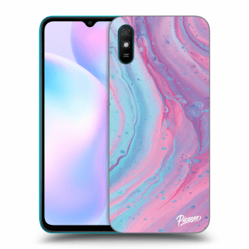 Ovitek za Xiaomi Redmi 9AT - Pink liquid