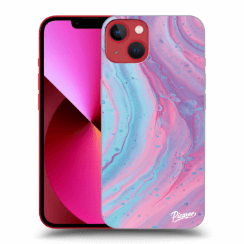 Ovitek za Apple iPhone 13 - Pink liquid