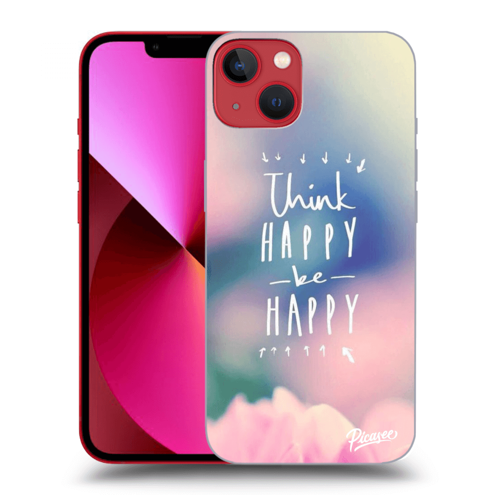 Picasee ULTIMATE CASE MagSafe za Apple iPhone 13 - Think happy be happy