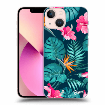 Ovitek za Apple iPhone 13 mini - Pink Monstera