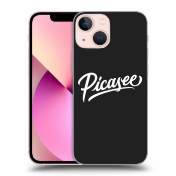 Picasee silikonski črni ovitek za Apple iPhone 13 mini - Picasee - White