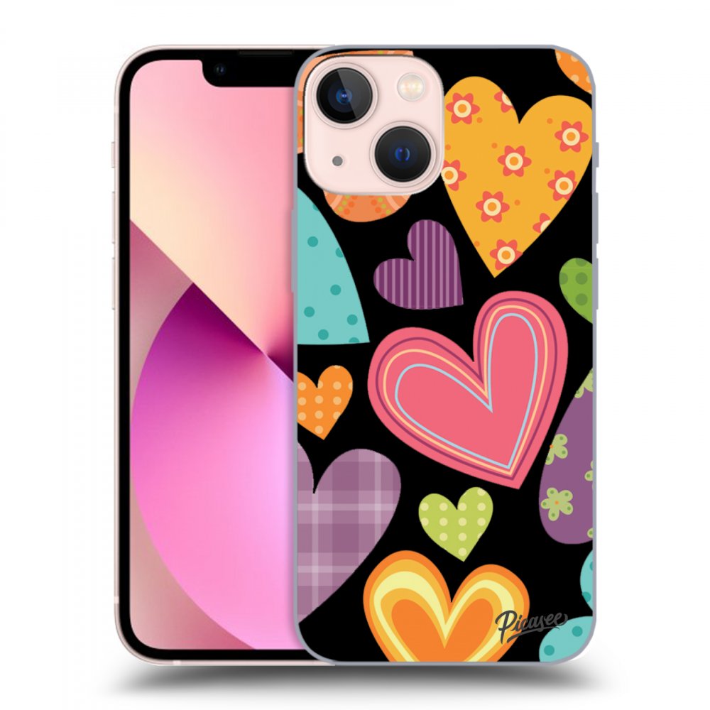 Picasee ULTIMATE CASE za Apple iPhone 13 mini - Colored heart