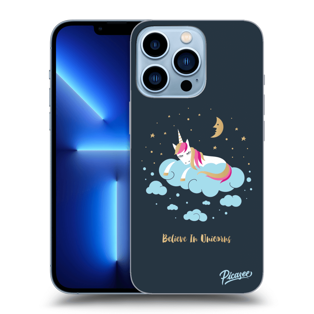 Picasee ULTIMATE CASE MagSafe za Apple iPhone 13 Pro - Believe In Unicorns