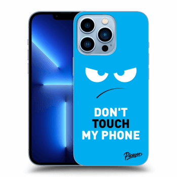 Ovitek za Apple iPhone 13 Pro - Angry Eyes - Blue
