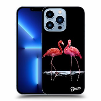 Ovitek za Apple iPhone 13 Pro - Flamingos couple