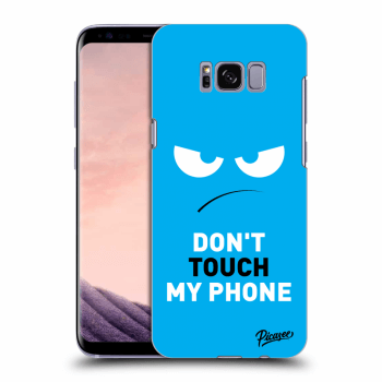Ovitek za Samsung Galaxy S8+ G955F - Angry Eyes - Blue