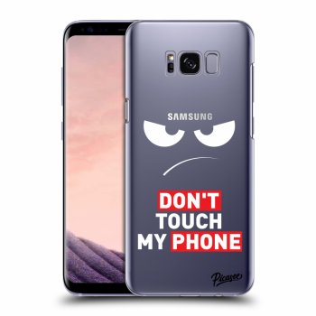 Ovitek za Samsung Galaxy S8+ G955F - Angry Eyes - Transparent