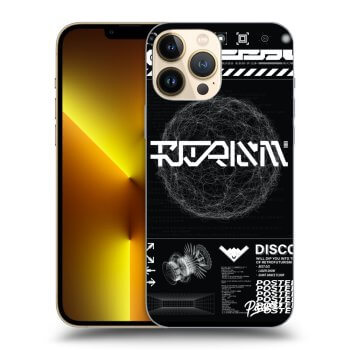 Picasee silikonski črni ovitek za Apple iPhone 13 Pro Max - BLACK DISCO