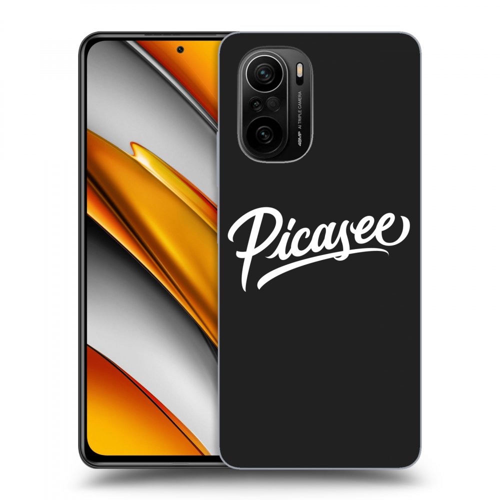 Picasee silikonski črni ovitek za Xiaomi Poco F3 - Picasee - White