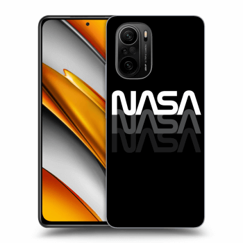Picasee silikonski črni ovitek za Xiaomi Poco F3 - NASA Triple
