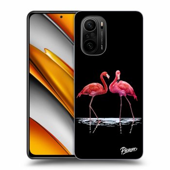 Ovitek za Xiaomi Poco F3 - Flamingos couple