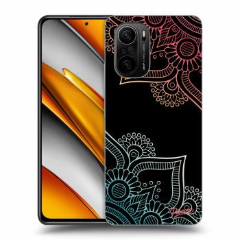 Ovitek za Xiaomi Poco F3 - Flowers pattern