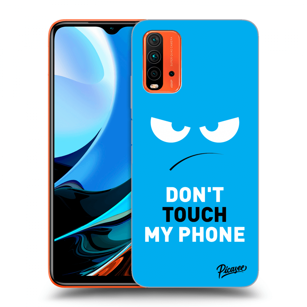 Picasee ULTIMATE CASE za Xiaomi Redmi 9T - Angry Eyes - Blue