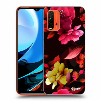 Ovitek za Xiaomi Redmi 9T - Dark Peonny