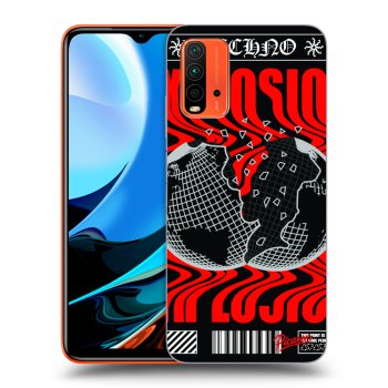 Picasee silikonski črni ovitek za Xiaomi Redmi 9T - EXPLOSION