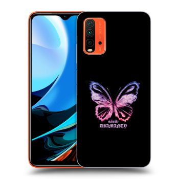 Ovitek za Xiaomi Redmi 9T - Diamanty Purple