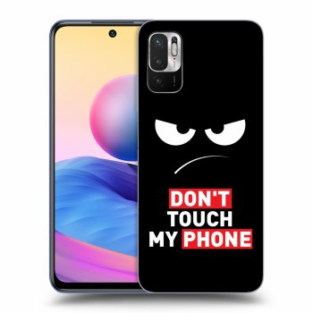 Ovitek za Xiaomi Redmi Note 10 5G - Angry Eyes - Transparent