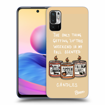 Ovitek za Xiaomi Redmi Note 10 5G - Candles