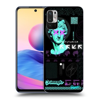 Picasee silikonski črni ovitek za Xiaomi Redmi Note 10 5G - RETRO