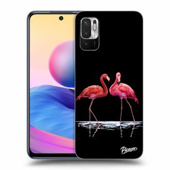 Ovitek za Xiaomi Redmi Note 10 5G - Flamingos couple