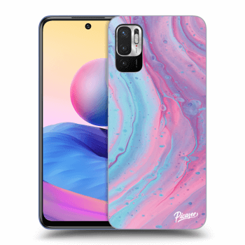 Ovitek za Xiaomi Redmi Note 10 5G - Pink liquid