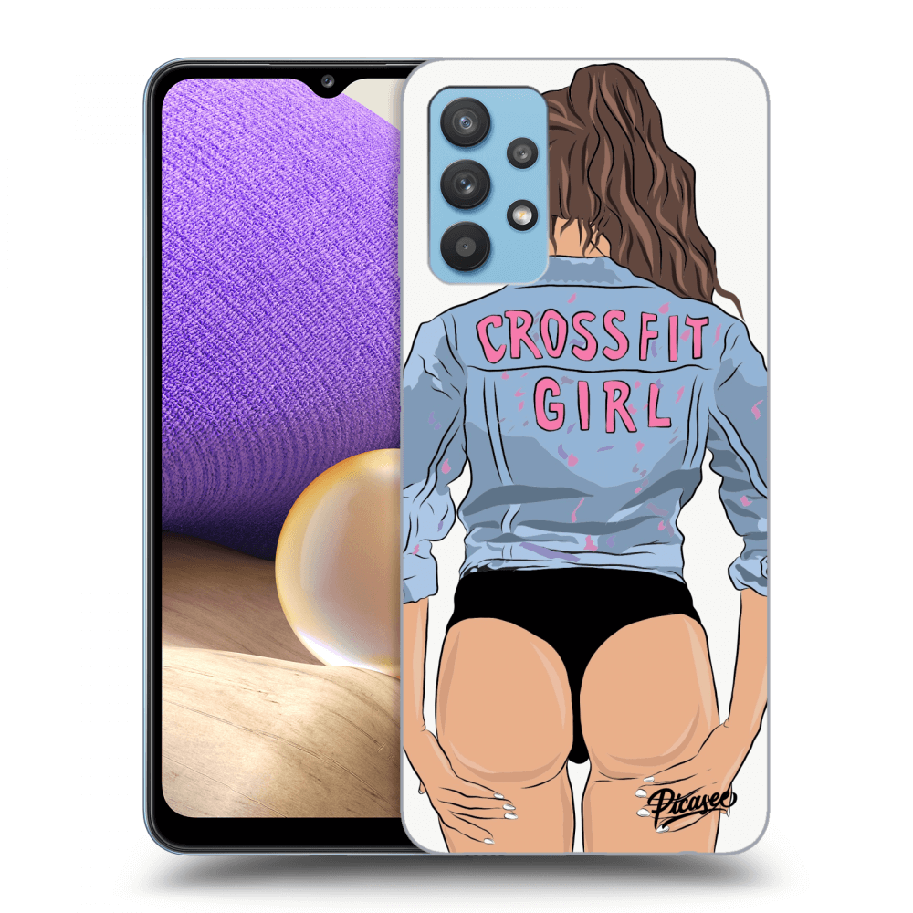 Picasee ULTIMATE CASE za Samsung Galaxy A32 4G SM-A325F - Crossfit girl - nickynellow