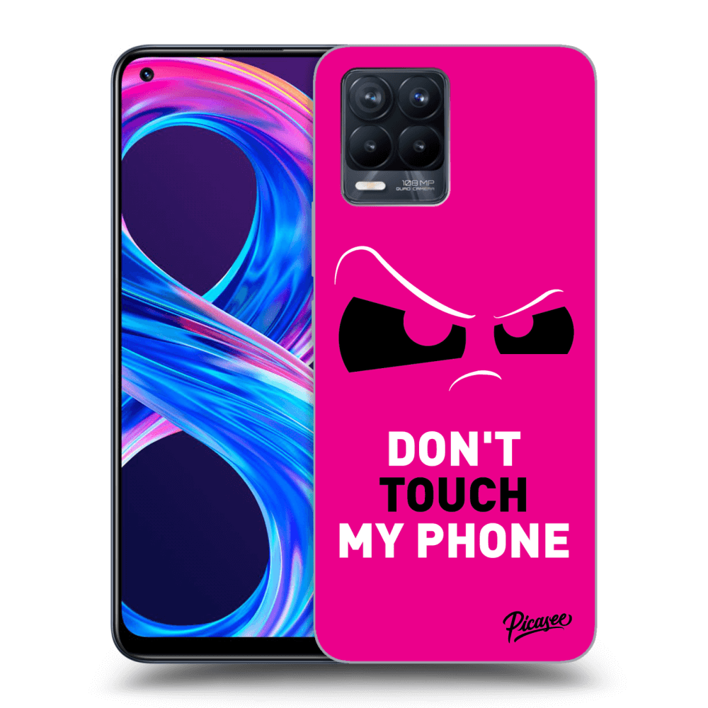 Picasee ULTIMATE CASE za Realme 8 Pro - Cloudy Eye - Pink