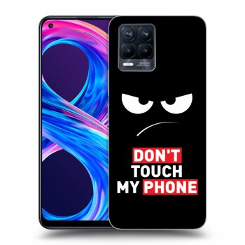 Ovitek za Realme 8 Pro - Angry Eyes - Transparent