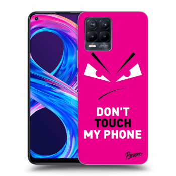 Ovitek za Realme 8 Pro - Evil Eye - Pink