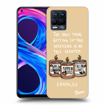 Ovitek za Realme 8 Pro - Candles