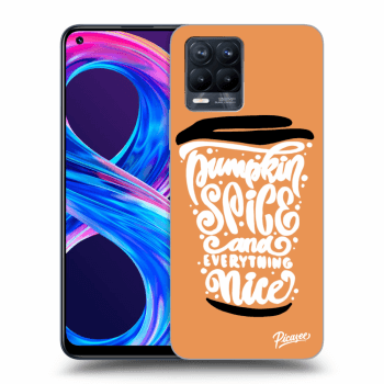 Ovitek za Realme 8 Pro - Pumpkin coffee