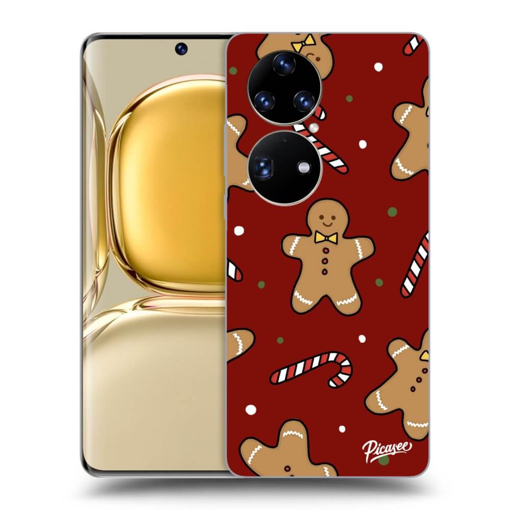 Picasee silikonski prozorni ovitek za Huawei P50 - Gingerbread 2