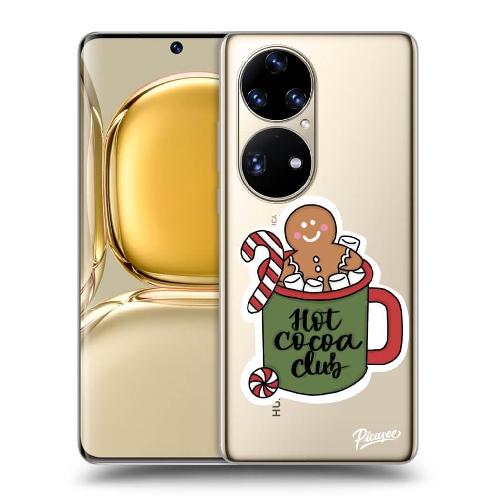 Picasee silikonski prozorni ovitek za Huawei P50 - Hot Cocoa Club