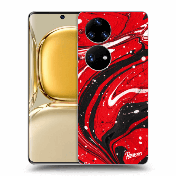 Ovitek za Huawei P50 - Red black