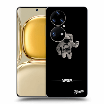 Picasee silikonski prozorni ovitek za Huawei P50 - Astronaut Minimal
