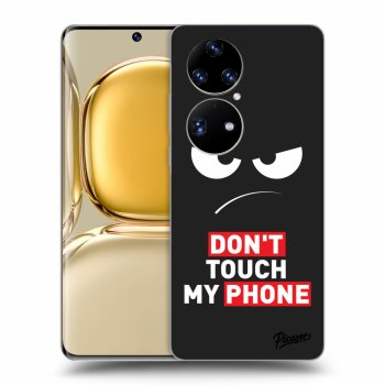 Ovitek za Huawei P50 - Angry Eyes - Transparent