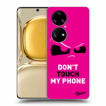 Ovitek za Huawei P50 - Cloudy Eye - Pink