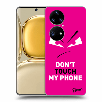 Ovitek za Huawei P50 - Evil Eye - Pink
