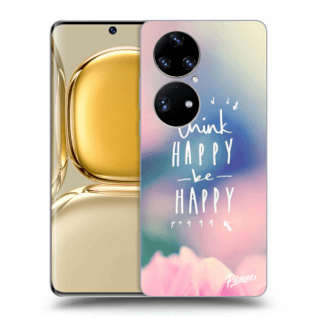 Ovitek za Huawei P50 - Think happy be happy