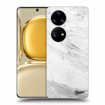 Ovitek za Huawei P50 - White marble