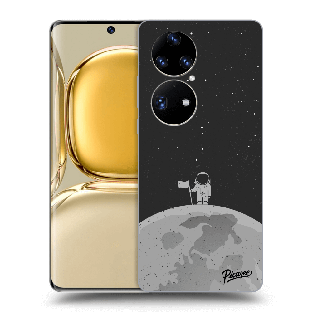 Picasee silikonski prozorni ovitek za Huawei P50 - Astronaut