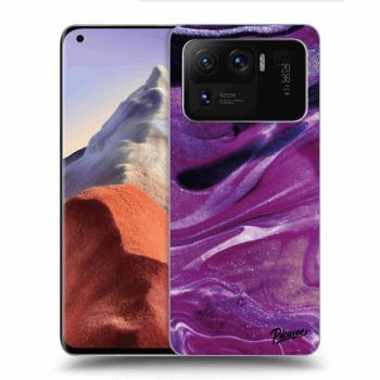 Ovitek za Xiaomi Mi 11 Ultra - Purple glitter
