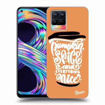 Ovitek za Realme 8 4G - Pumpkin coffee