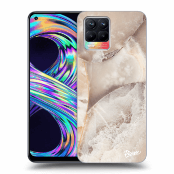 Ovitek za Realme 8 4G - Cream marble